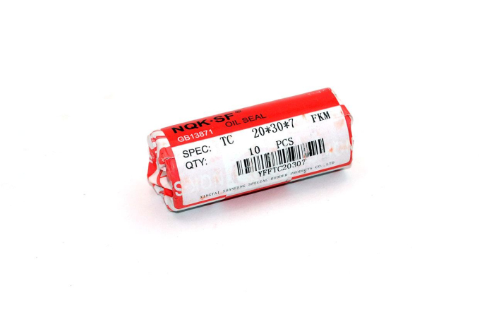 Сальник (манжета армир.) фторкаучук TC 20х30х7 FKM75