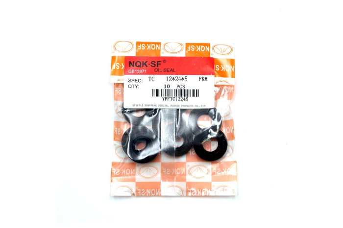 Сальник (манжета армир.) фторкаучук TC 12х24х5 FKM75