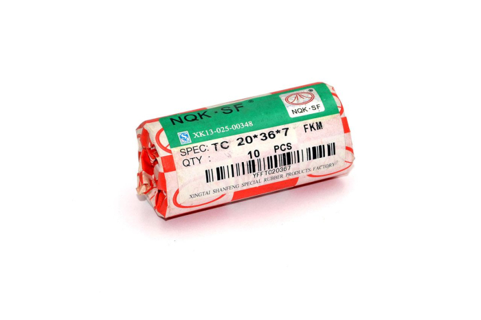 Сальник (манжета армир.) фторкаучук TC 20х36х7 FKM75