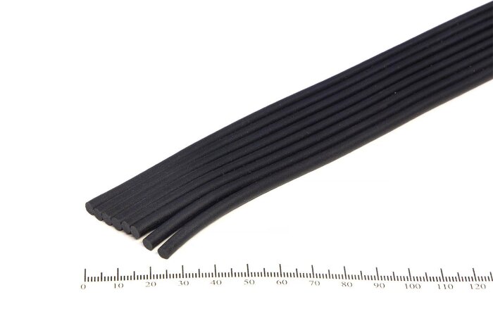 Шнур резиновый 1-1с Ф 4 мм ГОСТ 6467-79