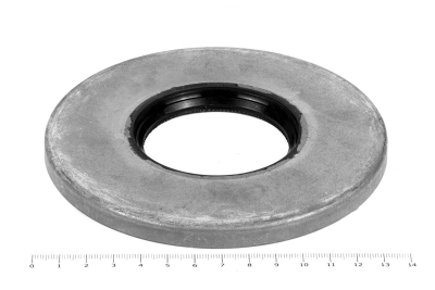 Сальник (манжета армированная) 1.2-60х135х10 (864159-10) в металлической оплётке ГОСТ 8752-79