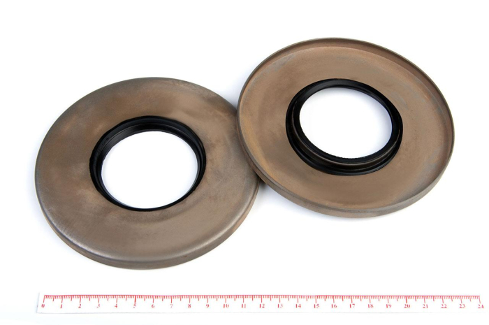 Сальник (манжета армированная) 1.2-60х135х10 (864159-10) в металлической оплётке ГОСТ 8752-79