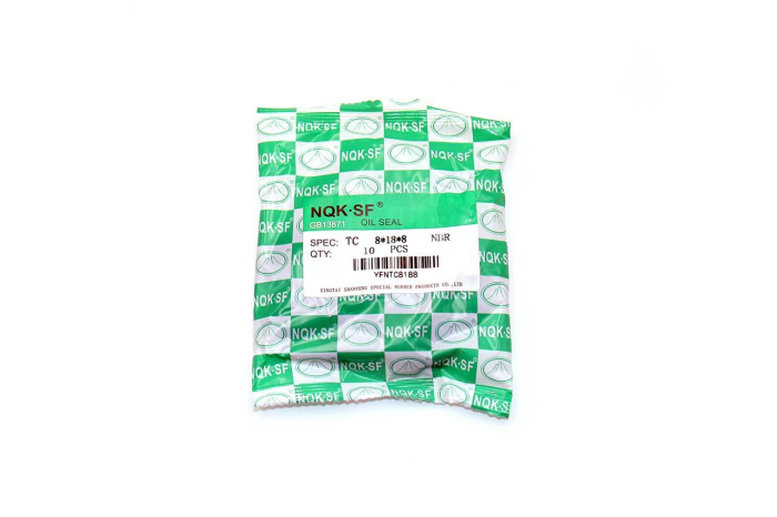 Сальник (манжета армированная) TC 8х18х8 NBR70