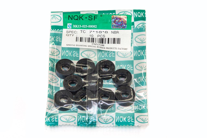 Сальник (манжета армированная) TC 7х18х8 NBR70