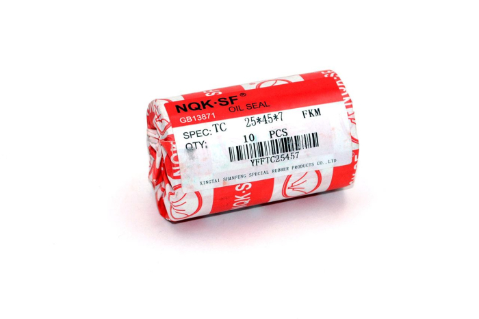 Сальник (манжета армир.) фторкаучук TC 25х45х7 FKM75