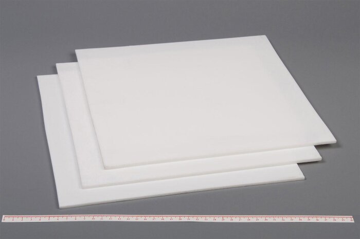 Фторопласт Ф-4 листовой 4 ±1.0 мм (300х300 мм)