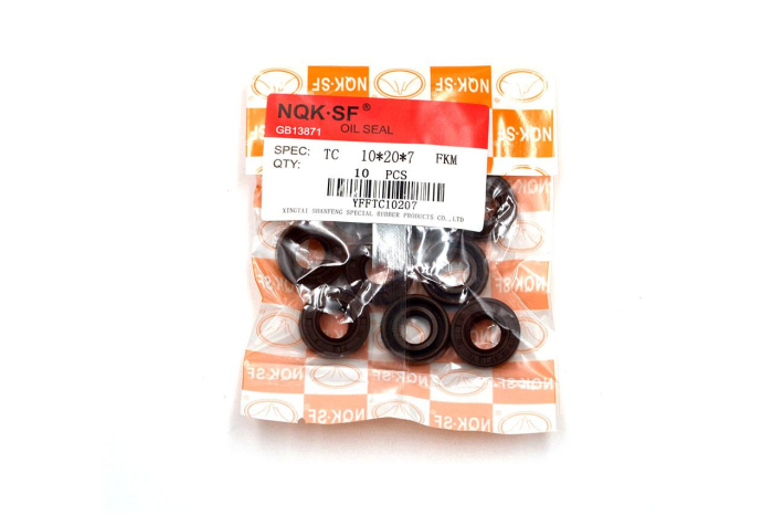 Сальник (манжета армир.) фторкаучук TC 10х20х7 FKM75