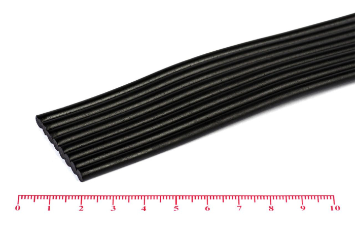 Шнур резиновый 1-2с Ф 4 мм ГОСТ 6467-79