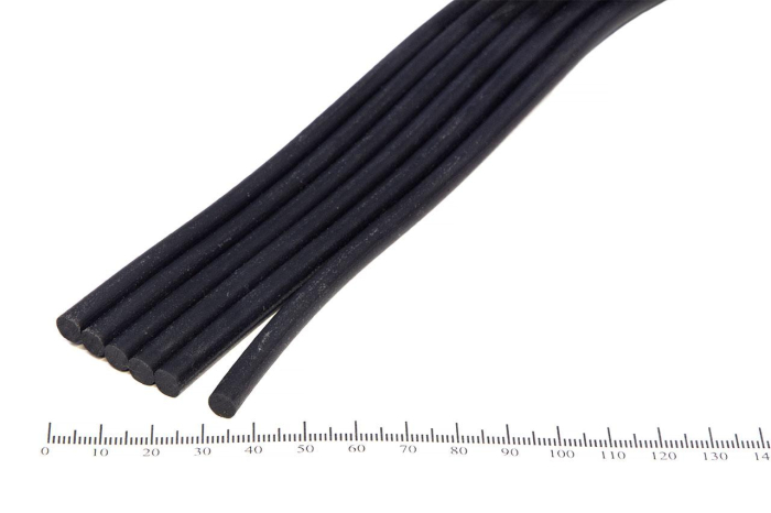 Шнур резиновый 1-2с Ф 6 мм ГОСТ 6467-79