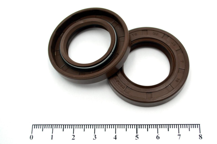 Сальник (манжета армир.) фторкаучук TC 25х42х7 FKM75