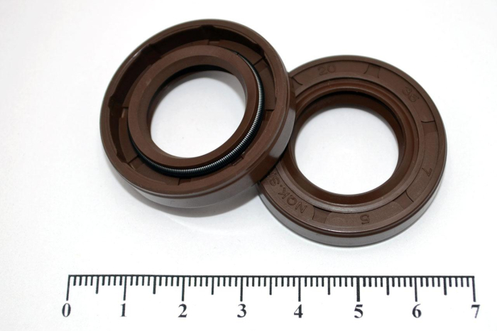 Сальник (манжета армир.) фторкаучук TC 20х35х7 FKM75