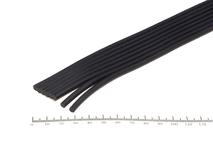 Шнур резиновый МБС 1-4с Ф 4 мм ГОСТ 6467-79