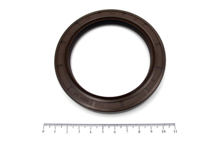 Сальник (манжета армир.) фторкаучук TC 75х100х10 FKM75