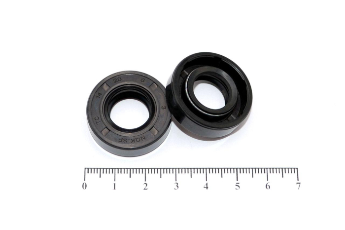 Сальник (манжета армированная) TC 14х28х8 NBR70