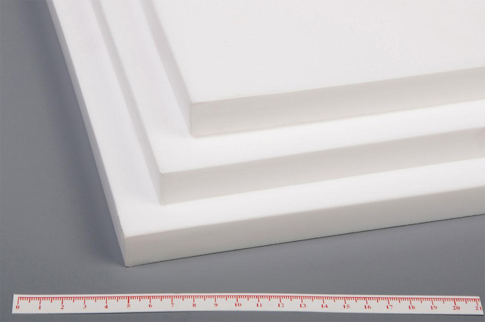 Фторопласт Ф-4 листовой 20 ±2.0 мм (500х500 мм)