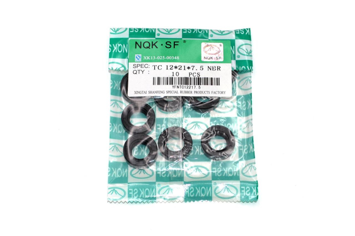 Сальник (манжета армированная) TC 12х21х7.5 NBR70