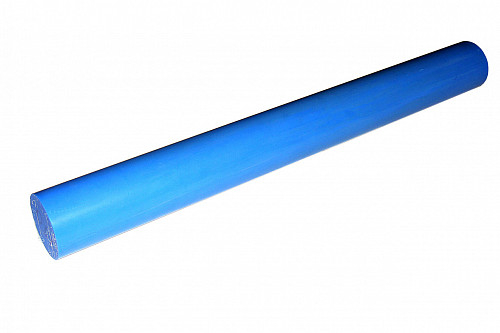 Капролон синий стержень Ф 110 мм MC 901 BLUE (~1000 мм, ~12,4 кг)